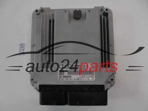 KOMPUTER STEROWNIK SILNIKA AUDI TTS 2.0 TFSI BOSCH 0 261 S02 581, 0261S02581, 8J0 907 115 Q, 8J0907115Q, MED9.1