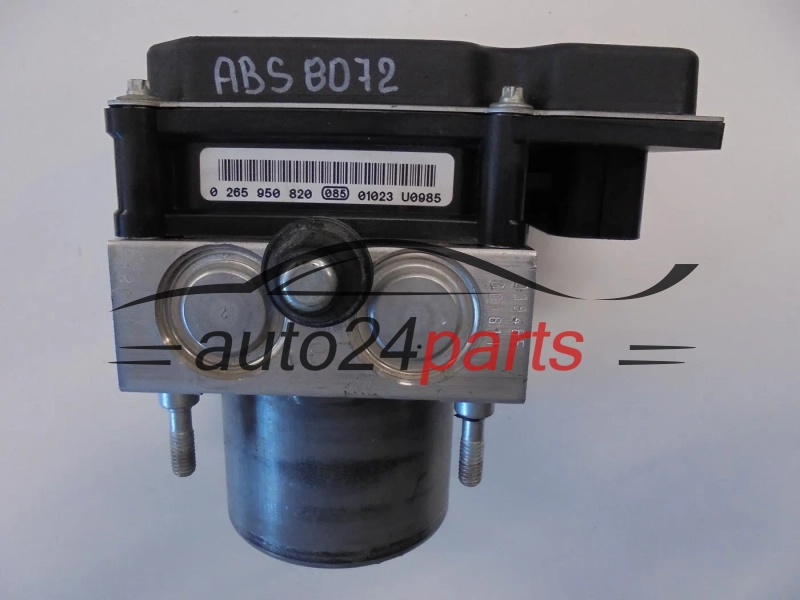 ABS POMPA I STEROWNIK OPEL MERIVA 1.7 CDTI BOSCH 0 265 238 000, 0265238000, 13354301, 0 265 950 820, 0265950820, AB6