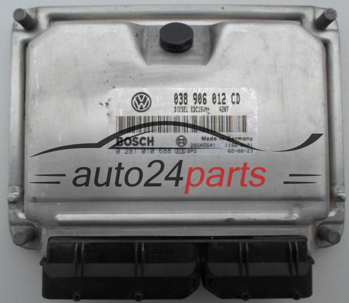 MOTORSTEUERGERÄT ECU STEUERGERÄT  VOLKSWAGEN SEAT SKODA 1.9 SDI BOSCH 0 281 010 688,  038 906 012 CD