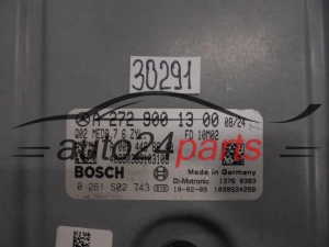 KOMPUTER STEROWNIK SILNIKA MERCEDES BENZ 0261S02743 A2729001300  MED9.7