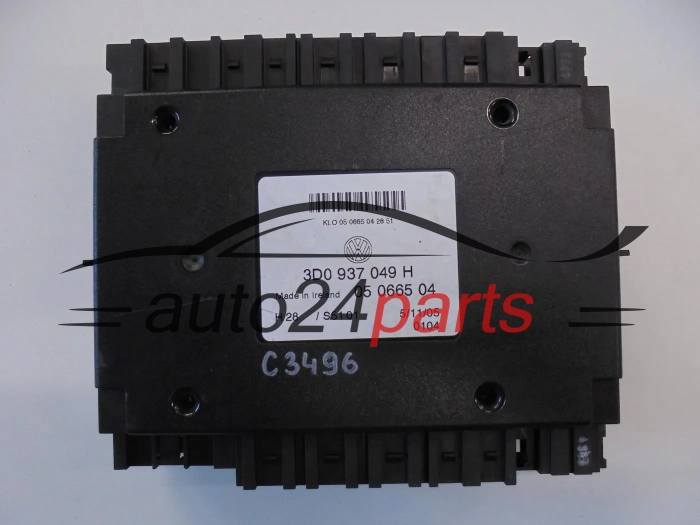 CENTRALKA MODUL STEROWNIK VOLKSWAGEN 3D0 937 049 H, 3D0937049H