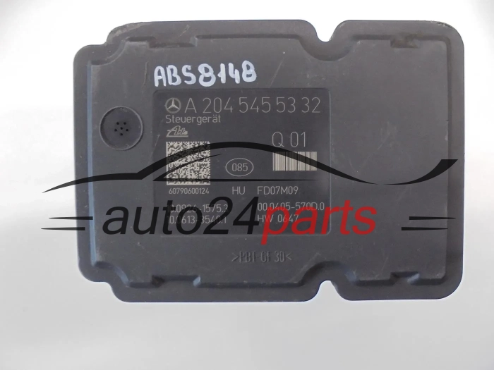 POMPE ABS ET CALCULATEUR MERCEDES BENZ A2044310612 A2045455332