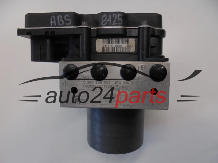 Bomba ABS y centralita AUDI A6 BOSCH 0 265 235 100, 0265235100, 4F0 614 517 T, 4F0614517T, 0 265 950 556, 0265950556