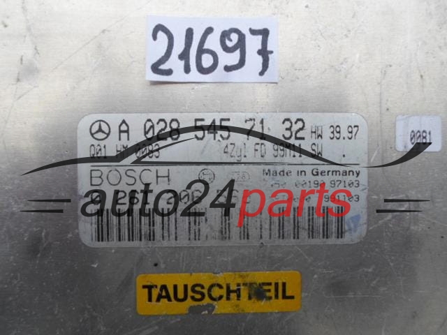 MERCEDES W202 C 200 BOSCH 0261206568, 0 261 206 568, A0285457132, A 028 545 71 32