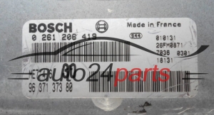 KOMPUTER STEROWNIK SILNIKA CITROEN C5 3.0 V6 BOSCH 0261 206 419,  96 371 373 80