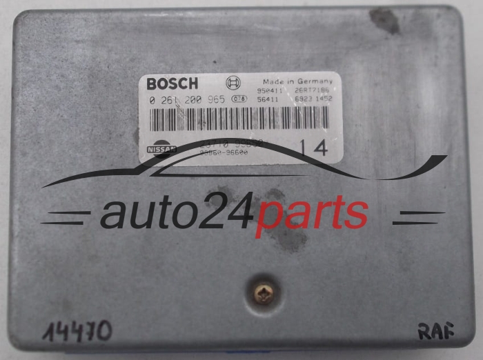 KOMPUTER STEROWNIK SILNIKA NISSAN MICRA 1.3 BOSCH 0 261 200 965