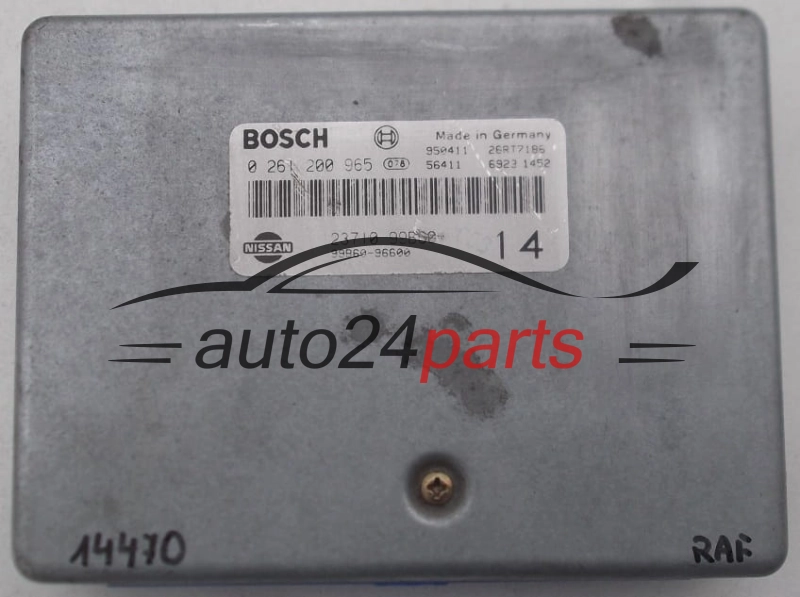 KOMPUTER STEROWNIK SILNIKA NISSAN MICRA 1.3 BOSCH 0 261 200 965