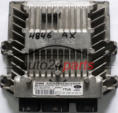 CALCULATEUR MOTEUR FORD FUSION 1.4 TDCI SIEMENS 5WS40633A-T 