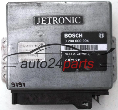 KOMPUTER STEROWNIK SILNIKA SAAB 9000 2.0 TURBO, BOSCH 0 280 000 904, 0280000904, 7 872 211, 7872211 -