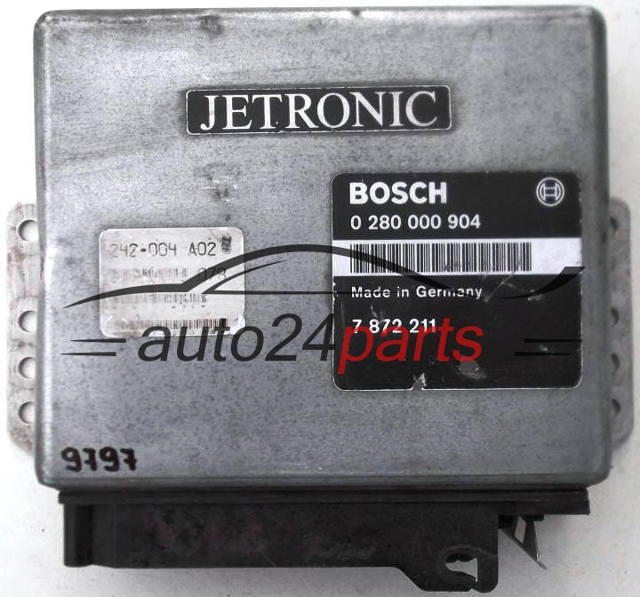KOMPUTER STEROWNIK SILNIKA SAAB 9000 2.0 TURBO, BOSCH 0 280 000 904, 0280000904, 7 872 211, 7872211 -