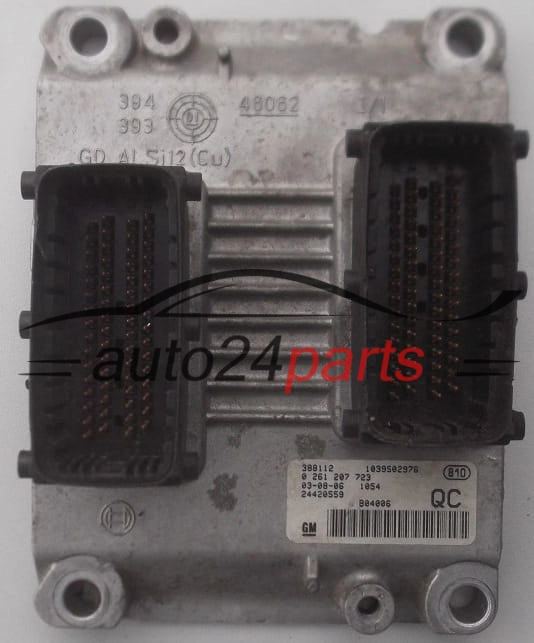 CALCULATEUR MOTEUR OPEL AGILA A 1.0 Z10XEP BOSCH 0 261 207 723