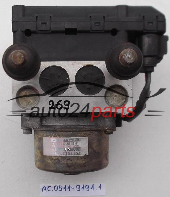 Pompa abs i sterownik MITSUBISHI GALANT EA 2.0 Q003T05771 AC051191911 MR289078 437A509800079 X2T31975M1