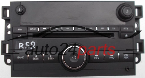 RADIO CD CHEVROLET BH 96 628 256 / BH96628256 / 122000-8070D101 / NE700292 - R52