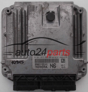 MOTORSTEUERGERÄT ECU STEUERGERAT TOYOTA URBAN CRUISER BOSCH 0 281 015 696, 0281015696, 89661-52L41, 8966152L41, N6 