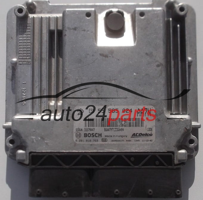 CALCULATEUR MOTEUR OPEL ASTRA J 2.0 CDTI BOSCH 0 281 018 769, ACDelco 55 585 024