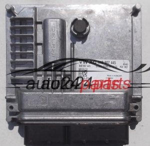 MOTORSTEUERGERÄT ECU STEUERGERÄT VW VOLKSWAGEN SKODA 1.4 TDI DELPHI 28444321, 04B 907 445, 04B907445, DCM6.2V 