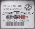 MOTORSTEUERGERÄT ECU STEUERGERAT FIAT PANDA FIAT 500 FORD KA MAGNETI MARELLI IAW 5SF8.M4, IAW5SF8M4, 51903154, BC.0102319.D, BC0102319D