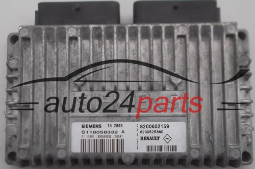 BOITE DE VITESSES AUTOMATIQUE RENAULT LAGUNA SIEMENS S118058332 A