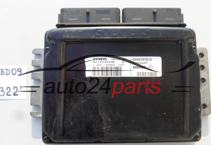 KOMPUTER STEROWNIK SILNIKA RENAULT 1.4 S110130338 A, S110130338A, 8200107212