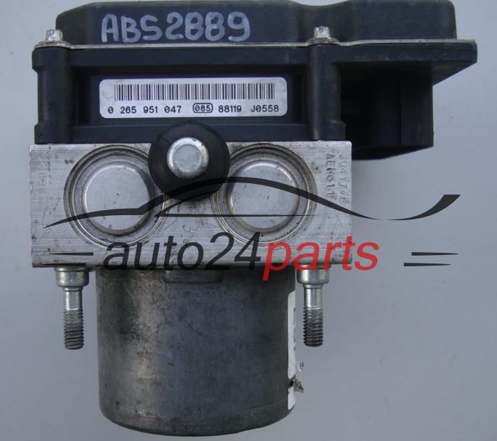 BOMBA HIDRAULICA Y CENTRALITA ABS FIAT GRANDE PUNTO BOSCH 0 265 230 348, 0265230348, 0265951047