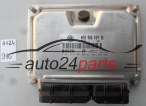 KOMPUTER STEROWNIK SILNIKA VW VOLKSWAGEN PASSAT 1.9 TDI ATJ 038906019BK, 038 906 019 BK, BOSCH 0 281 010 305, 0281010305, DIESEL 1061, 28SA4359 -  916, 925