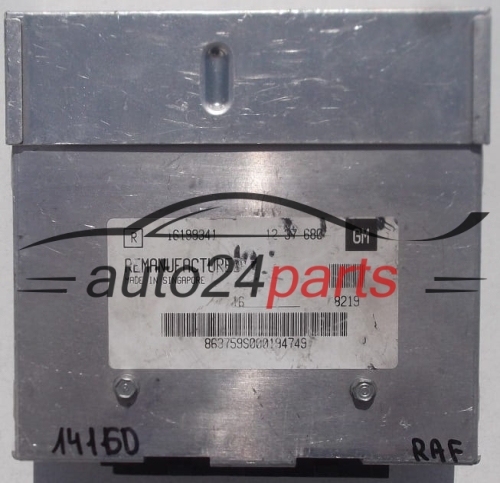 CALCULATEUR MOTEUR OPEL VECTRA B DELCO 16199341, GM 1237680