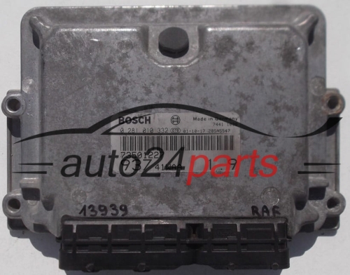 Motorsteuergerät Alfa Romeo 147 1.9 JTD 0281010332 73501227 93741WAA 28SA5661