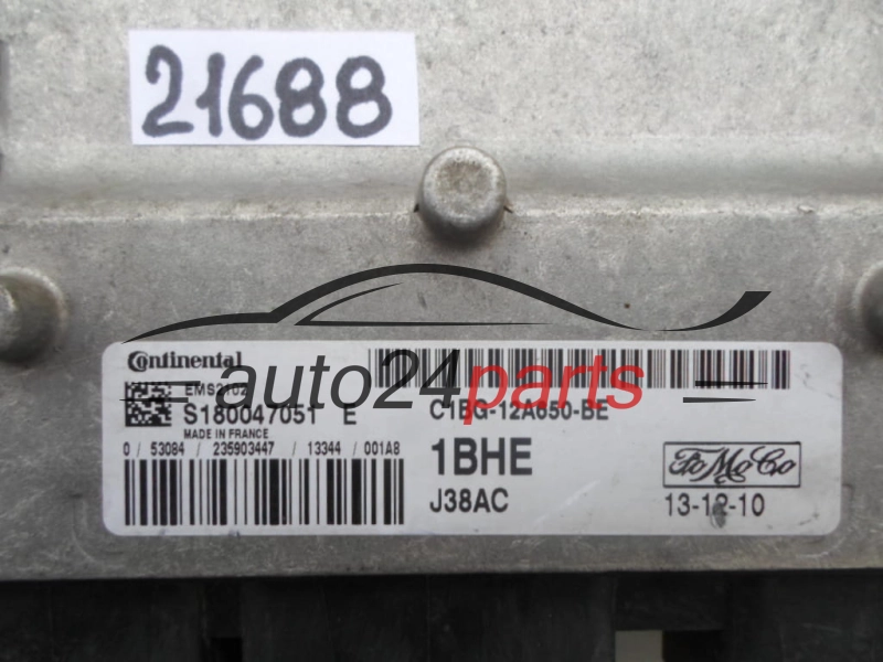 FORD FIESTA S180047051 E, S180047051E, C1BG-12A650-BE, C1BG12A650BE