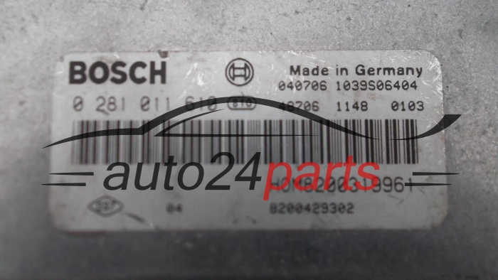  CALCULATEUR MOTEUR MITSUBISHI SPACE STAR 1.9 DID BOSCH 0 281 011 610