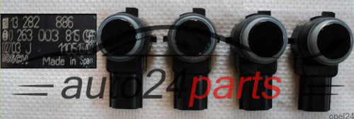 SENSORES DE APARCAMIENTO TRASERO DELANTERO OPEL CHEVROLET SAAB OPEL ASTRA CORSA VECTRA SIGNUM ZAFIRA 13282886, 13 282 886, BOSCH 0263003815, 0 263 003 815