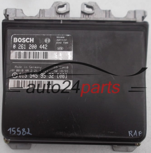 KOMPUTER STEROWNIK SILNIKA MERCEDES BOSCH 0 261 200 442, 0261200442, 015 545 95 32, 0155459532