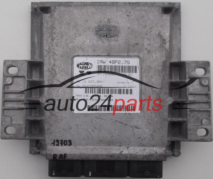 MOTORSTEUERGERÄT ECU STEUERGERÄT CITROEN C2 1.1 MAGNETI MARELLI IAW 48P2.7G