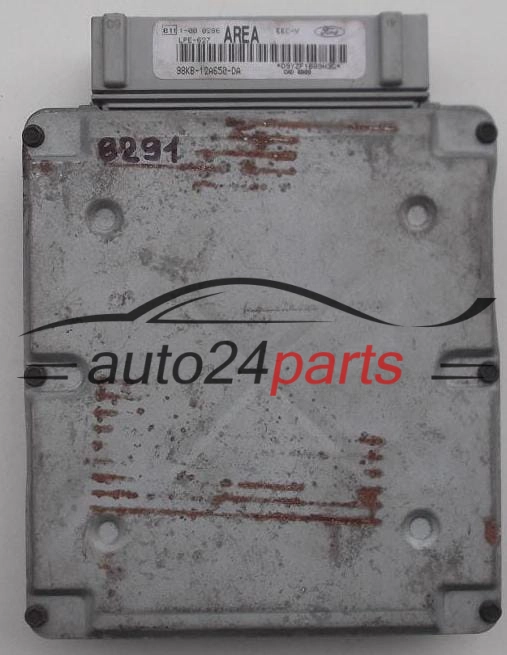 KOMPUTER STEROWNIK SILNIKA FORD KA 1.3, 98KB-12A650-DA, 98KB12A650DA, AREA 