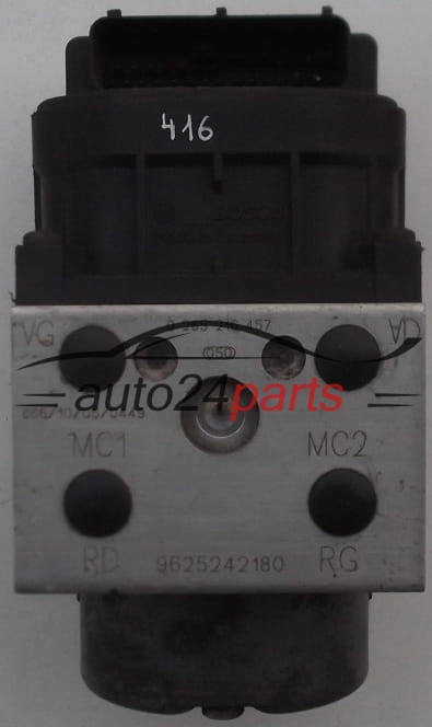 Pompa abs i sterownik PEUGEOT CITROEN 0265216457 9625242180 0273004173