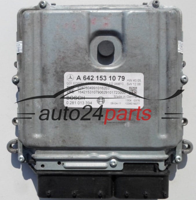 ECU CENTRALITA DE MOTOR  MERCEDES SPRINTER 3.0 CDI BOSCH 0 281 013 394,  A 642 153 10 79