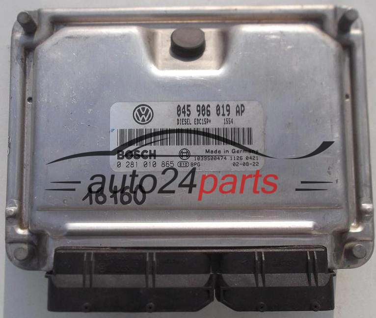 KOMPUTER STEROWNIK SILNIKA VW VOLKSWAGEN POLO 1.4 TDI AMF 045906019AP