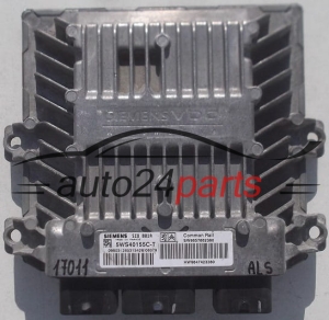 CALCULATEUR MOTEUR CITROEN PEUGEOT SIEMENS 5WS40155C-T, 5WS40155CT, SW 9657662380, HW 9647423380, SID 801A 