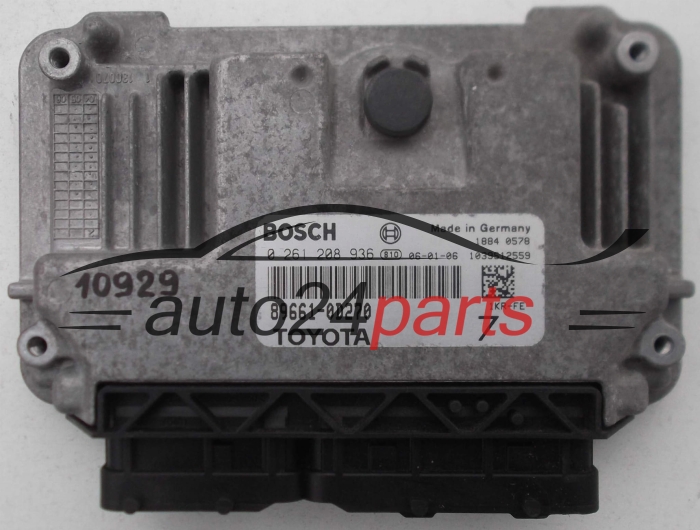 KOMPUTER STEROWNIK SILNIKA TOYOTA YARIS BOSCH 0 261 208 936