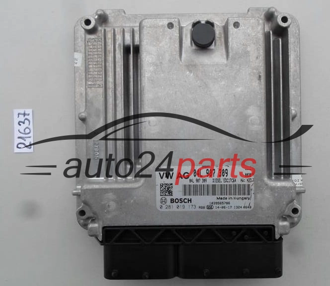 VW VOLKSWAGEN 2.0 TDI BOSCH 0 281 019 173, 0281019173, 04L 907 309, 04L907309, EDC17C64 