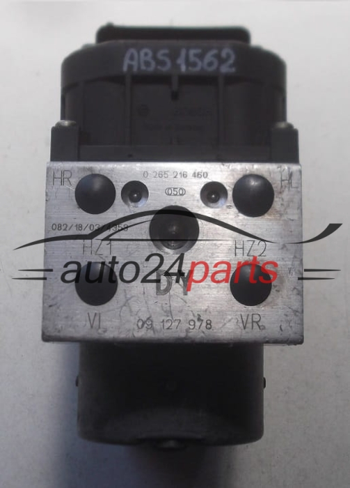 POMPE HYDRAULIQUE ET CALCULATEUR dABS OPEL OMEGA B BOSCH 0 265 216 460, 0265216460, 09 127 978 DY, 09127978DY, 09127978, 0 273 004 207, 0273004207