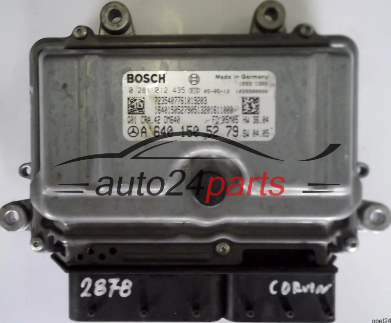 calculateur moteur pour mercedes w169 b-klass b180 cdi