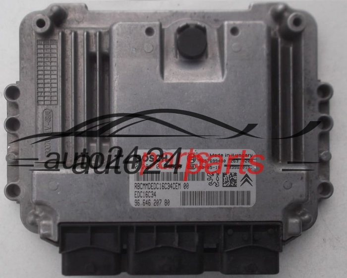 ECU CENTRALITA DE MOTOR PEUGEOT 206 1.4 HDI BOSCH 0 281 012 528