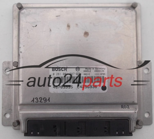 Komputer sterownik silnika Alfa Romeo 166 2.4 JTD 0281001787 46763995