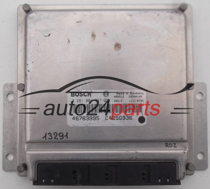 Calculateur Moteur Alfa Romeo 166 2.4 JTD 0281001787 46763995