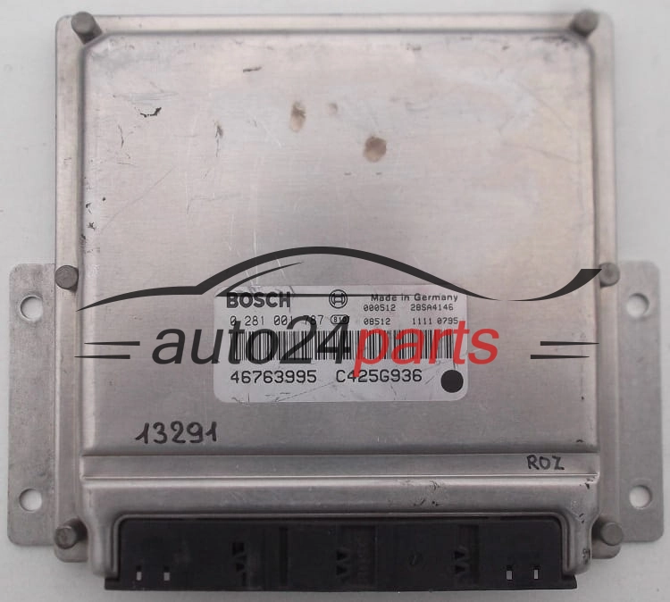 Komputer sterownik silnika Alfa Romeo 166 2.4 JTD 0281001787 46763995