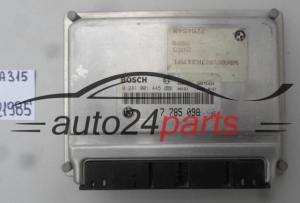 KOMPUTER STEROWNIK SILNIKA BMW 3 E46 320 D 320D BOSCH 0281001445, 0 281 001 445, 7785098, 7 785 098, 2247073 -  21985, 21987, 21989