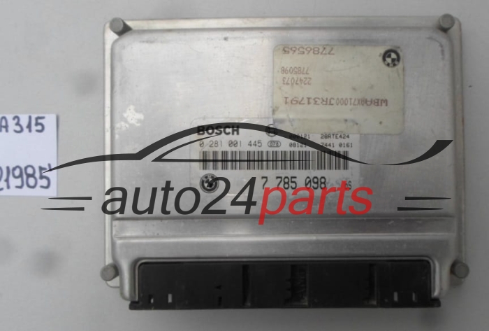  BMW 3 E46 320 D 320D BOSCH 0281001445, 0 281 001 445, 7785098, 7 785 098