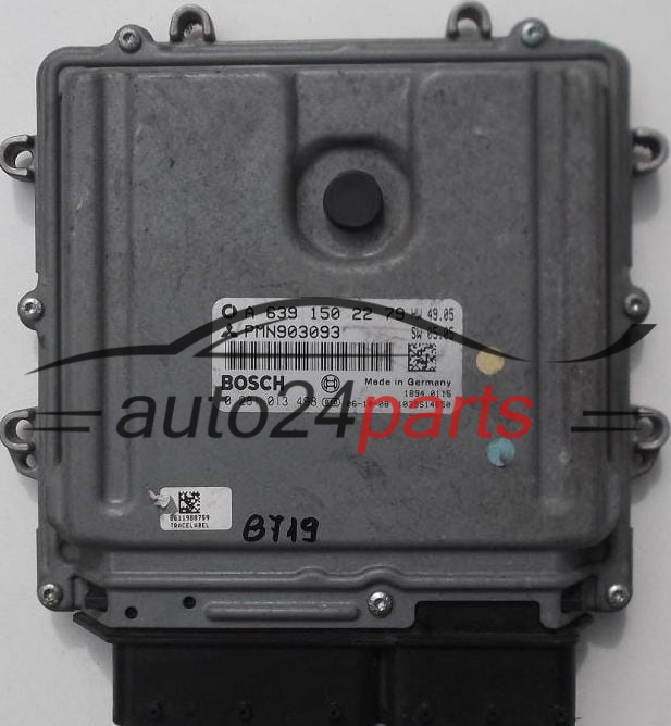 KOMPUTER STEROWNIK SILNIKA MITSUBISHI COLT 1.5 CDI BOSCH 0281013498, 0 281 013 498, A6391502279, A 639 150 22 79, PMN903093, 1039S14650