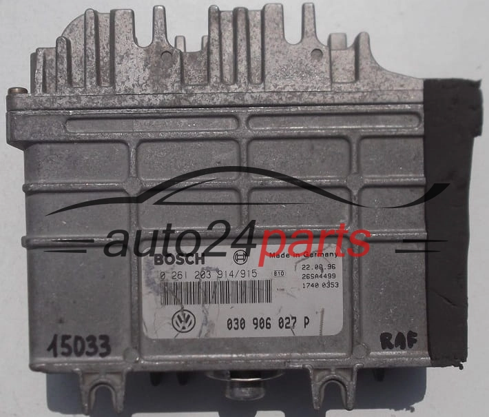 KOMPUTER STEROWNIK SILNIKA VW VOLKSWAGEN POLO 030 906 027 P