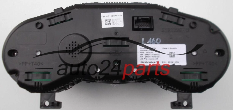 ZESPÓŁ WSKAŹNIKÓW ZEGARY PRĘDKOŚCIOMIERZ LICZNIK FORD C-MAX VISTEON BM5T-10849-CU, BM5T10849CU, BM5T-14C226-AE, BM5T14C226AE, BM5T-14C026-AS, BM5T14C026AS